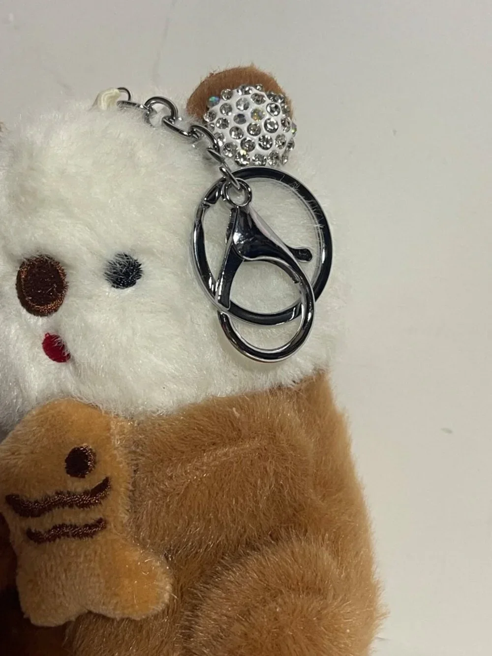 Otter Plush Keychain Bag Charm Animal Lovers Whimsical - Picture 2 of 4